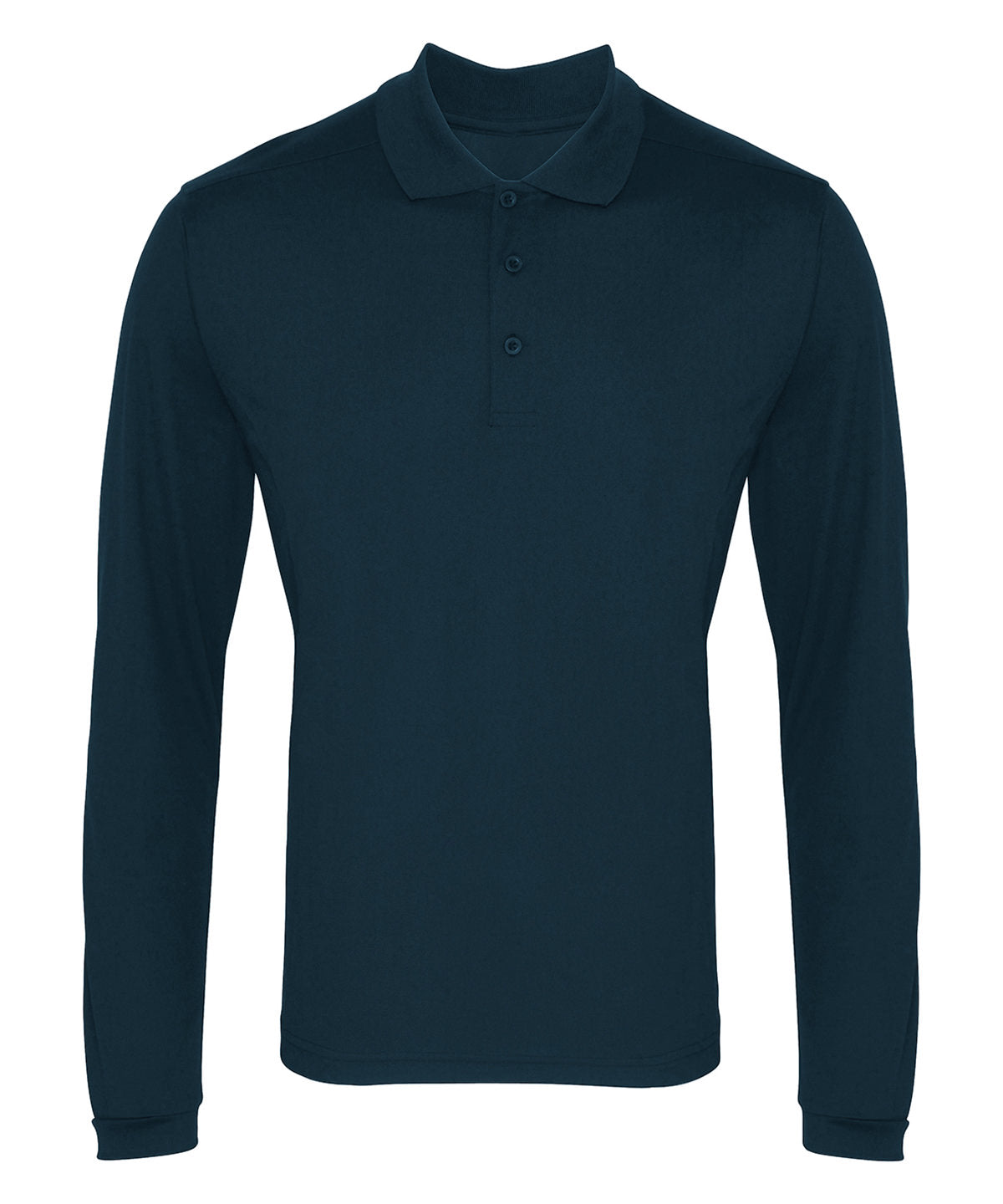 Premier Long sleeve Coolchecker piqué polo, image 3