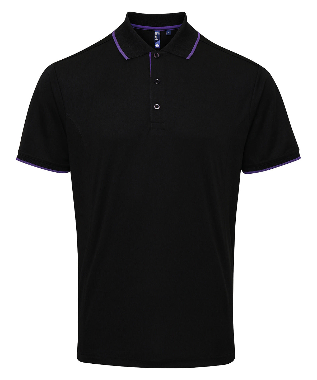 Premier Contrast Coolchecker polo, image 4