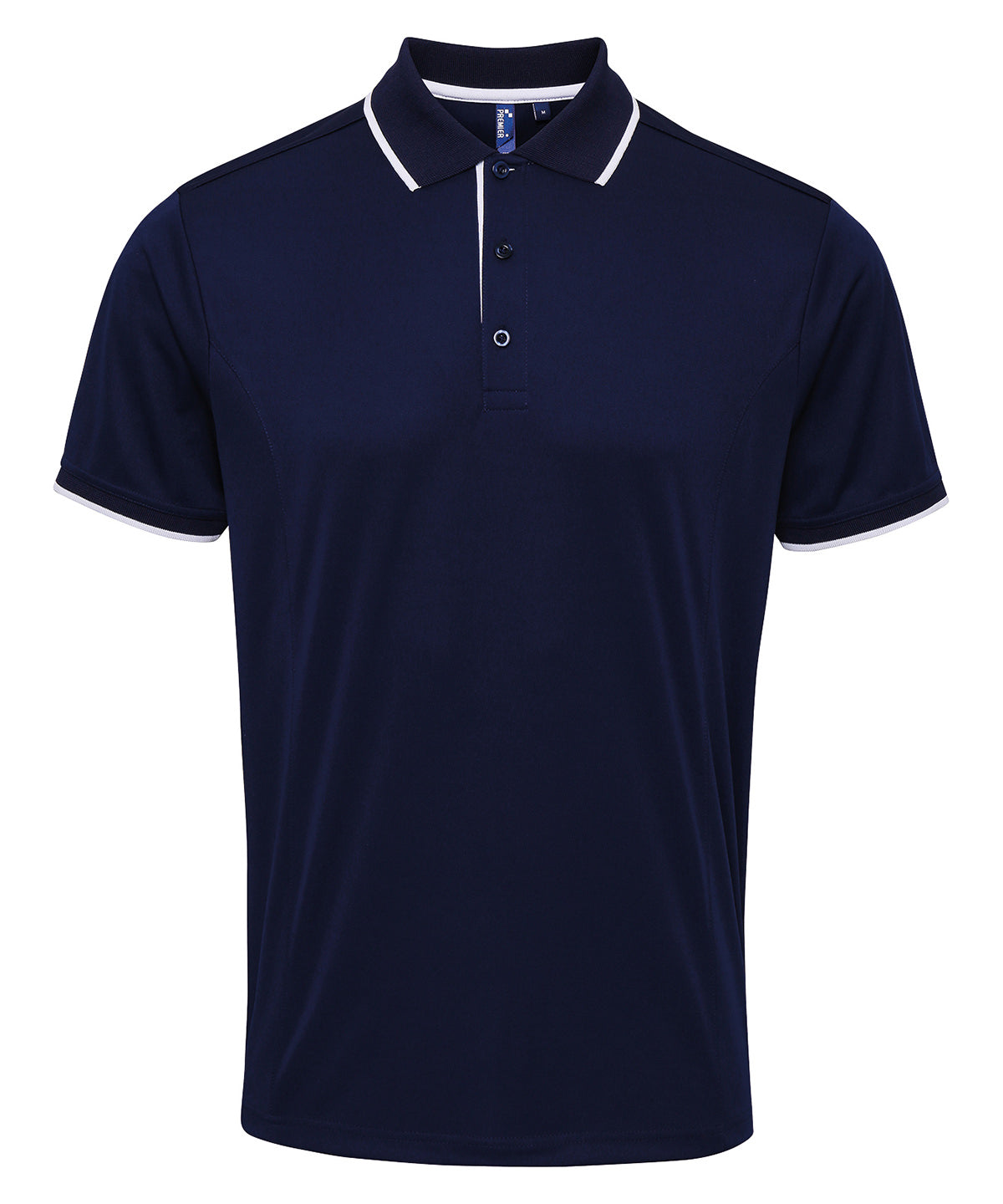 Premier Contrast Coolchecker polo, image 9