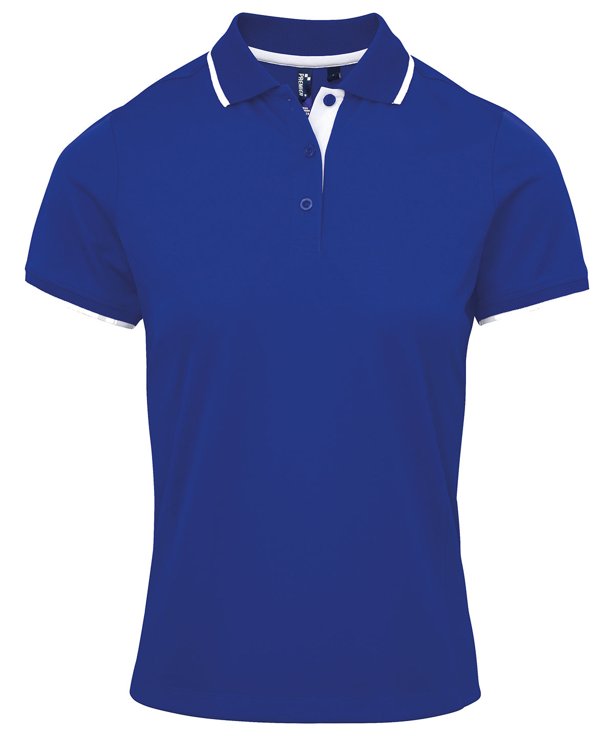 Premier Women's contrast Coolchecker polo, image 11