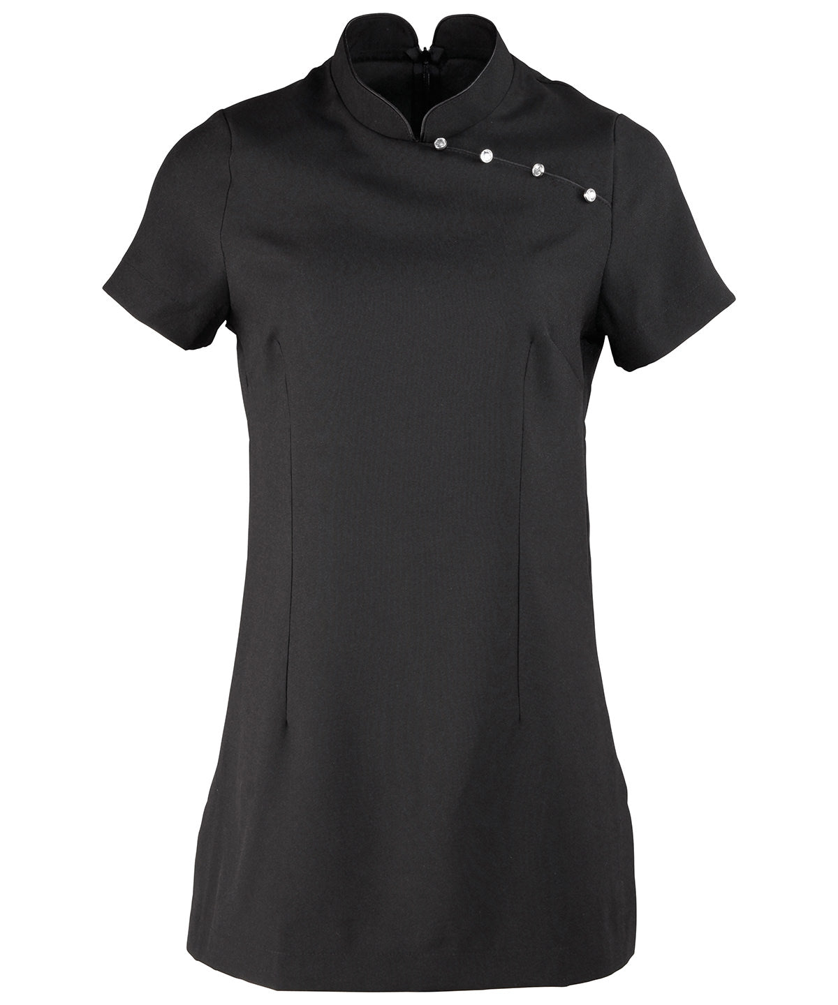 Premier Mika beauty and spa tunic in Black, image 2