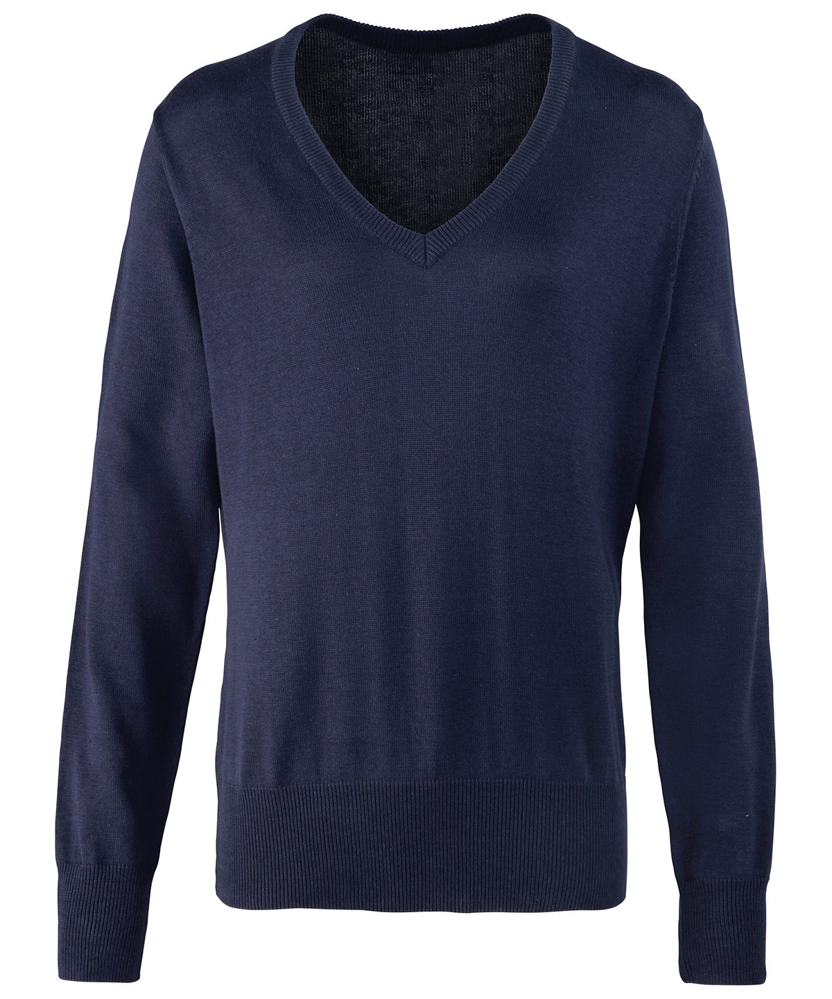 Premier Women's v-neck knitted sweater, image 5