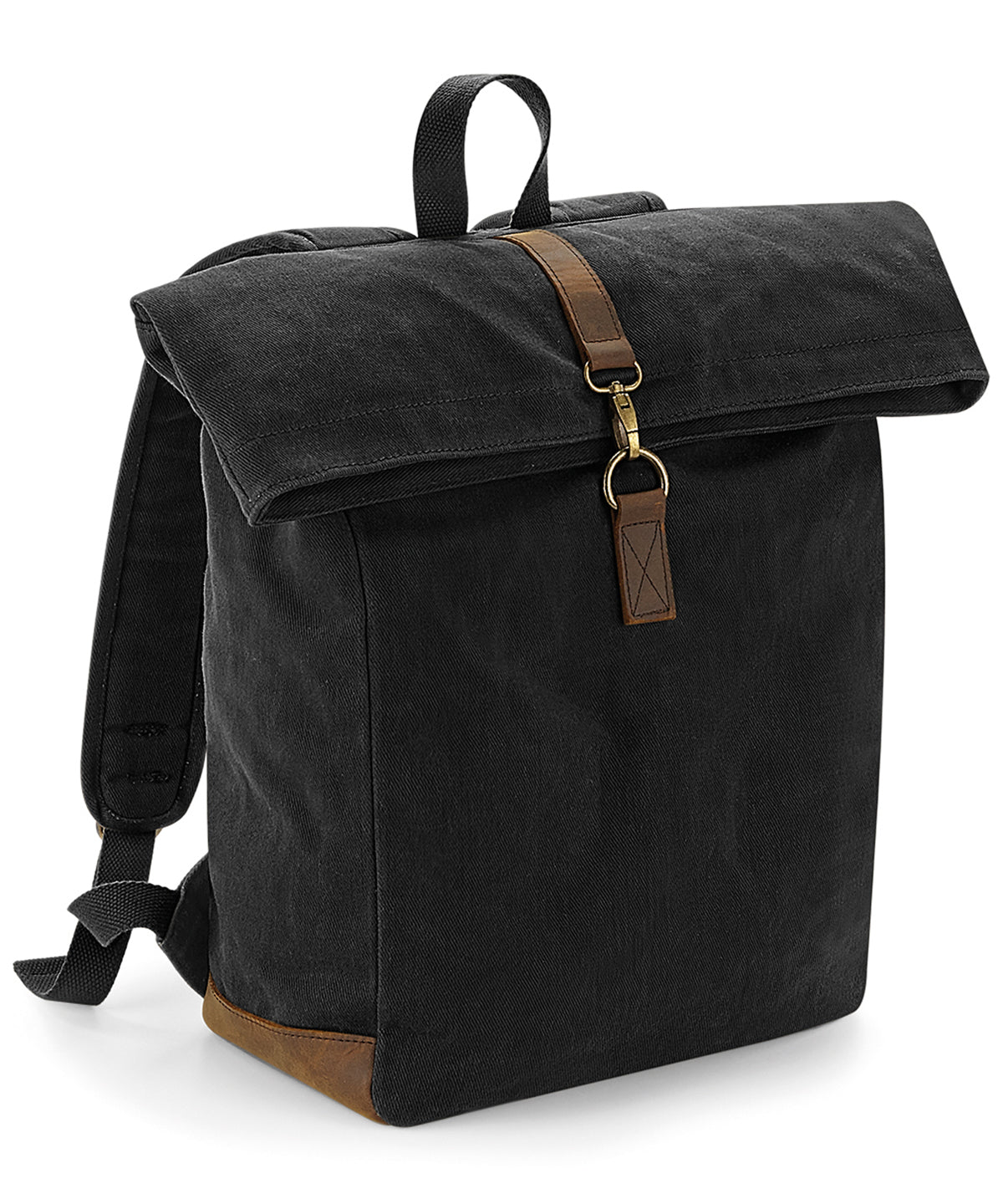 Quadra Heritage waxed canvas backpack, image 2