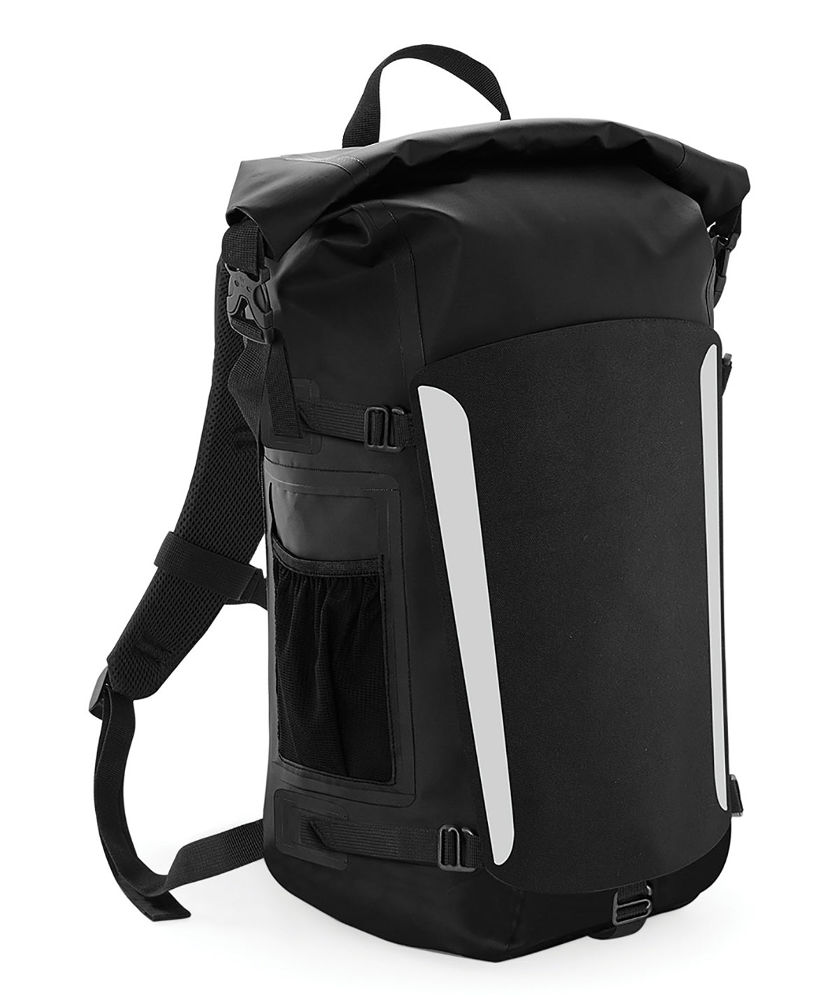 Quadra SLX 25 litre waterproof backpack in Black/Black, image 2
