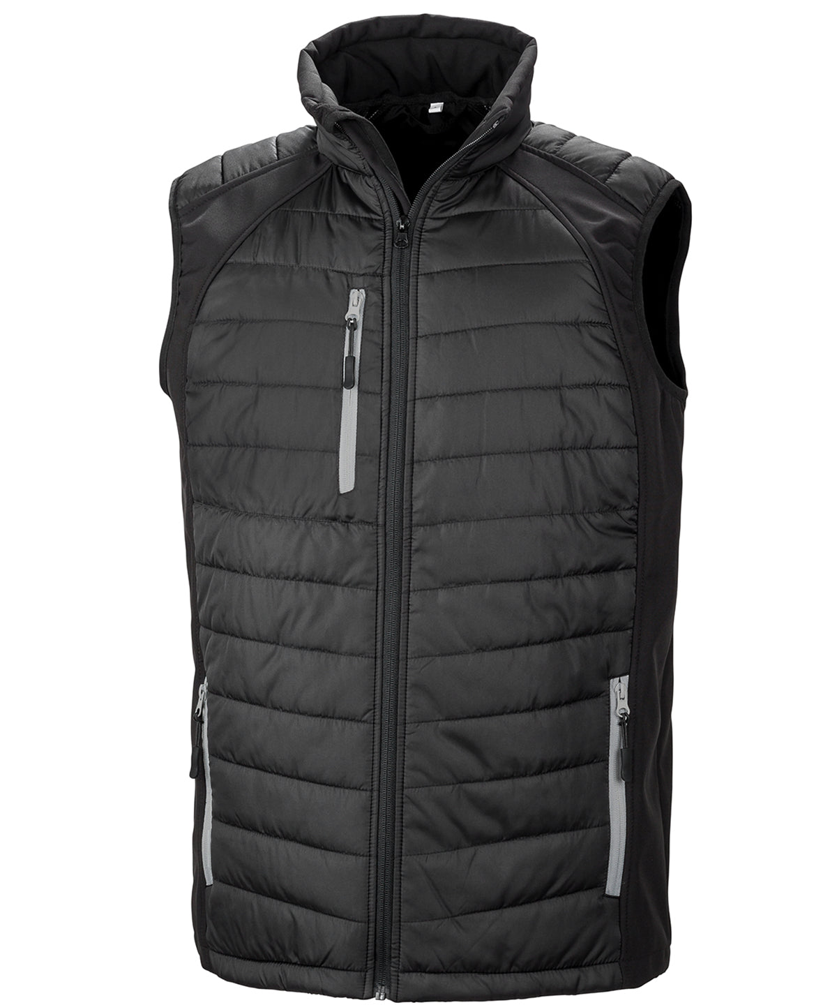 Result Recycled Compass padded softshell gilet, image 4