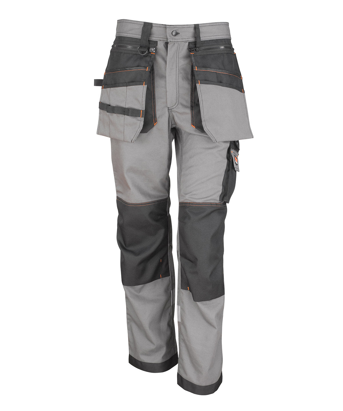 Result Workguard Work-Guard x-over holster trousers in Grey/Black, image 3