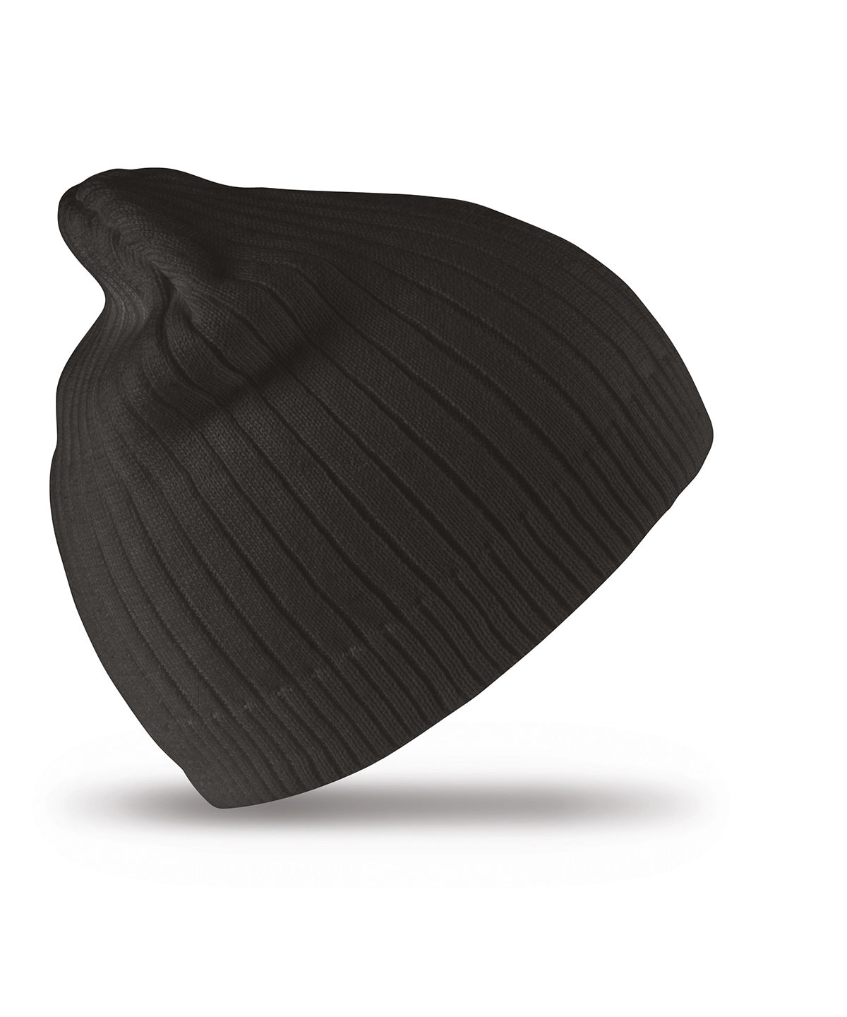 Result Winter Essentials Cotton knitted beanie hat, image 2