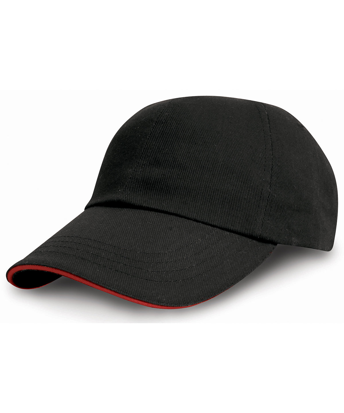 Result Headwear Heavy cotton drill pro-style with sandwich peak, image 2