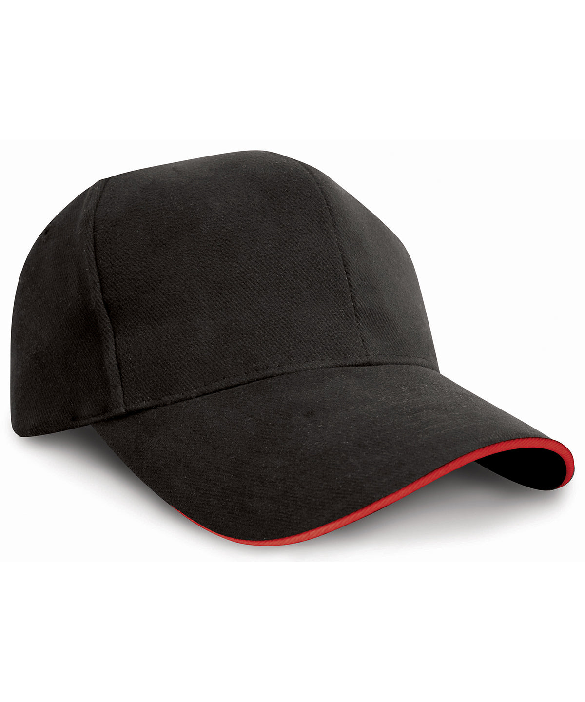 Result Headwear Pro-style heavy cotton cap with sandwich peak, image 2
