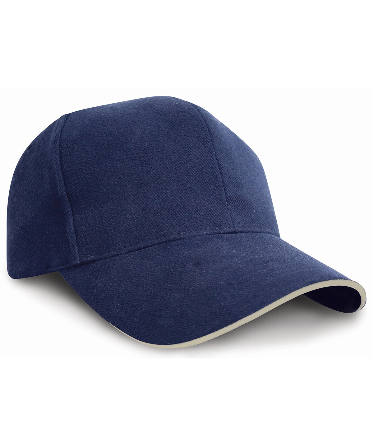 Result Headwear Pro-style heavy cotton cap with sandwich peak, image 3