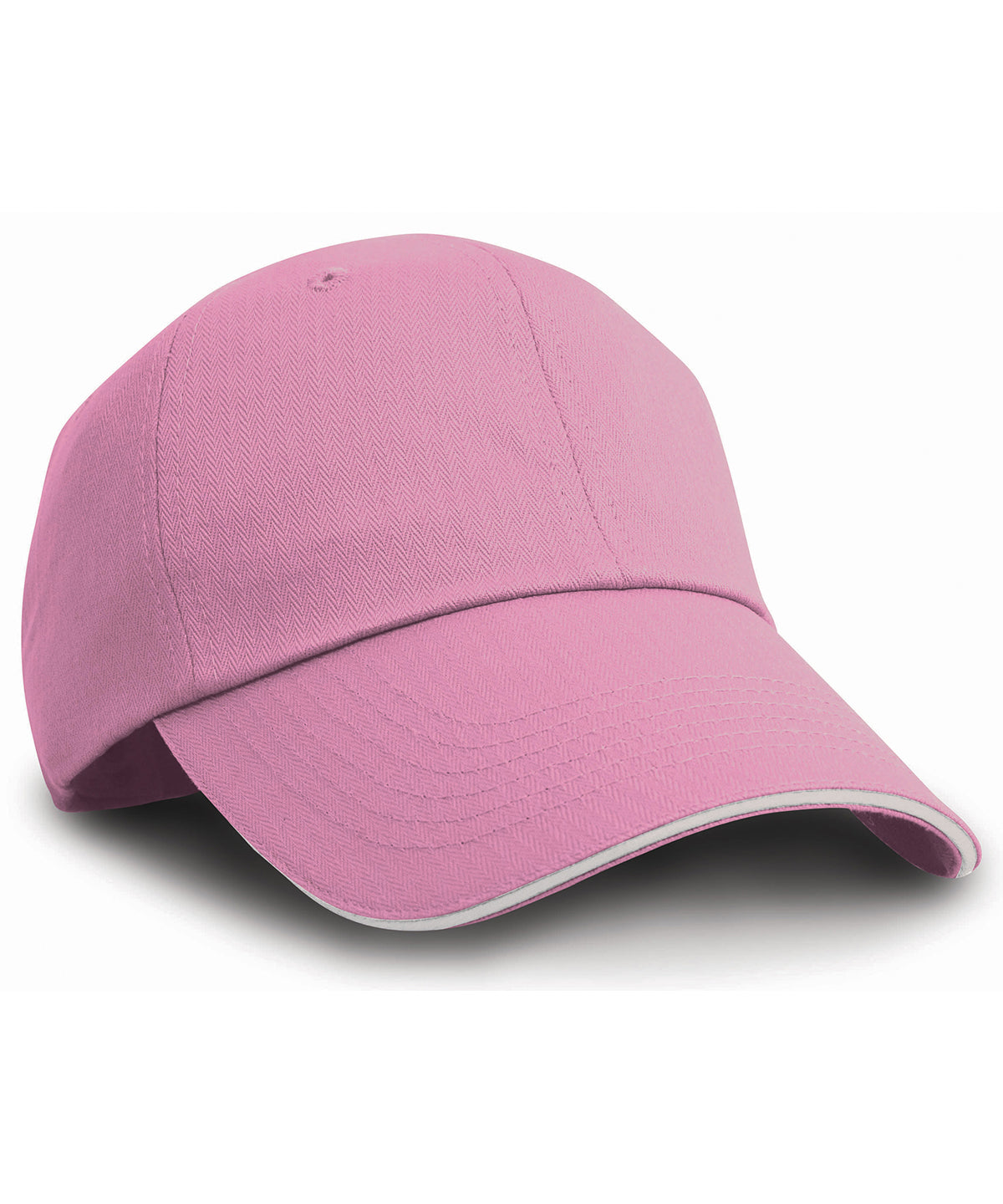 Result Headwear Herringbone cap with sandwich peak, image 4