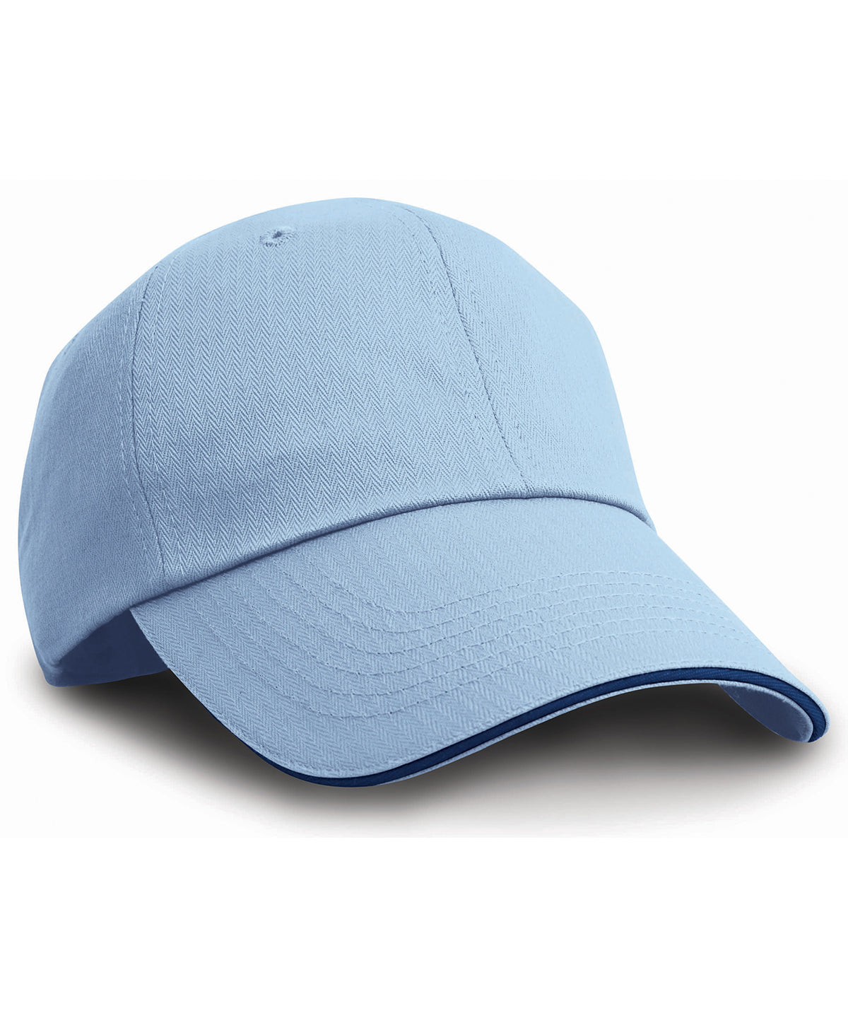 Result Headwear Herringbone cap with sandwich peak, image 5