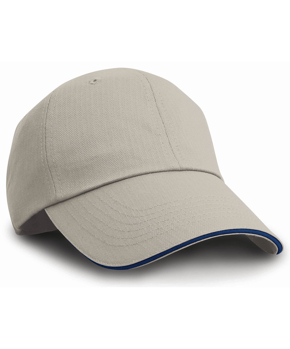 Result Headwear Herringbone cap with sandwich peak, image 6
