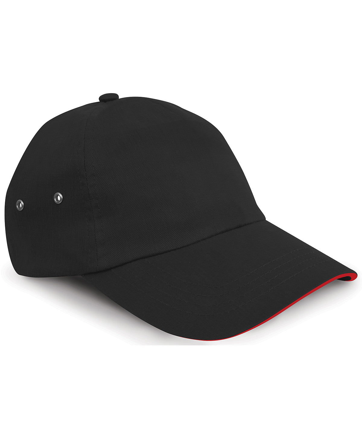 Result Headwear Printers plush cotton 5-panel cap, image 2