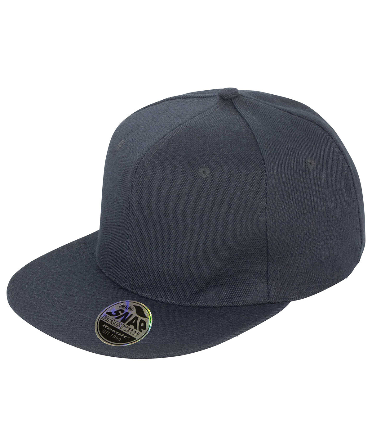 Result Headwear Bronx original flat peak snapback cap, image 2