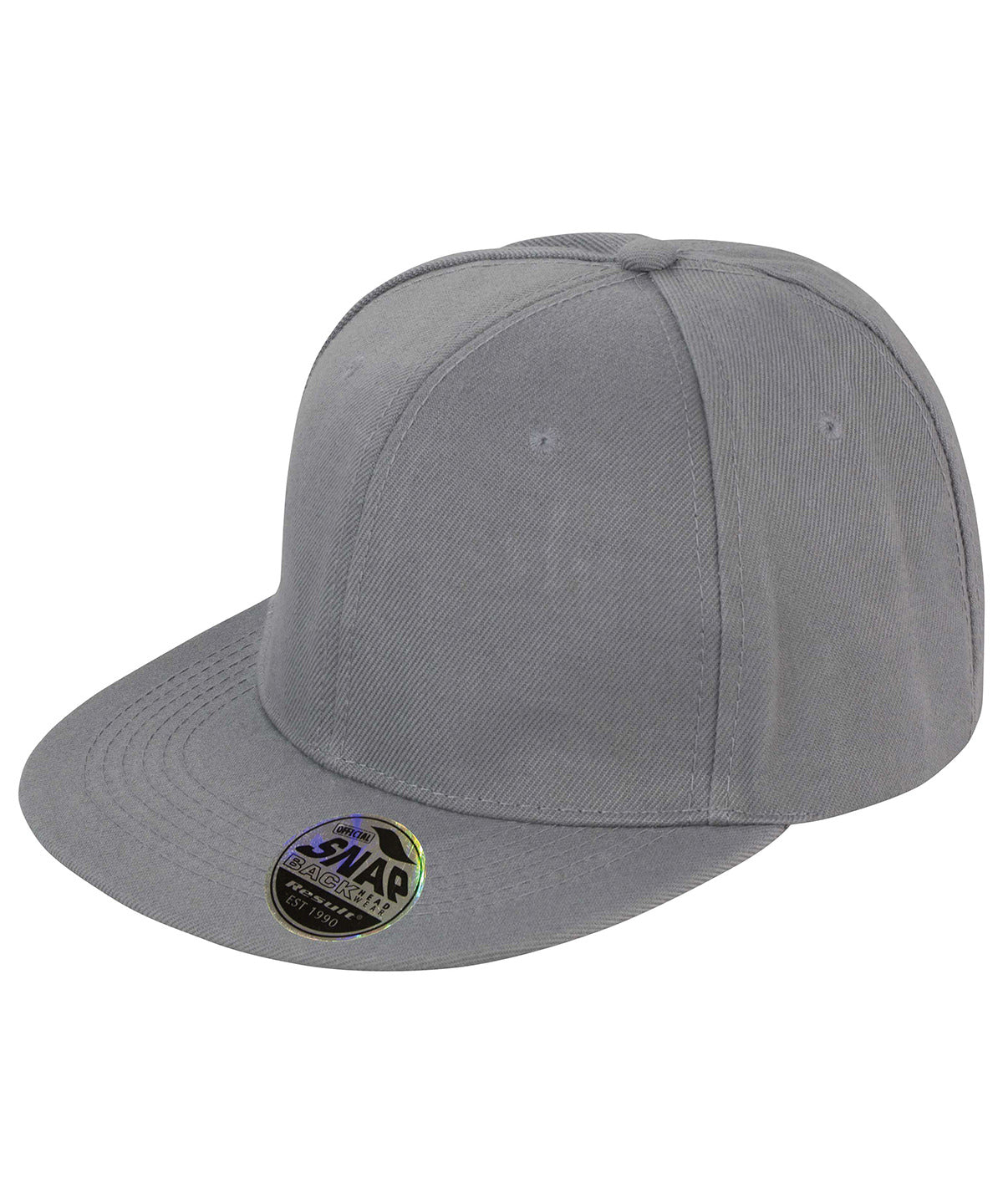 Result Headwear Bronx original flat peak snapback cap, image 4