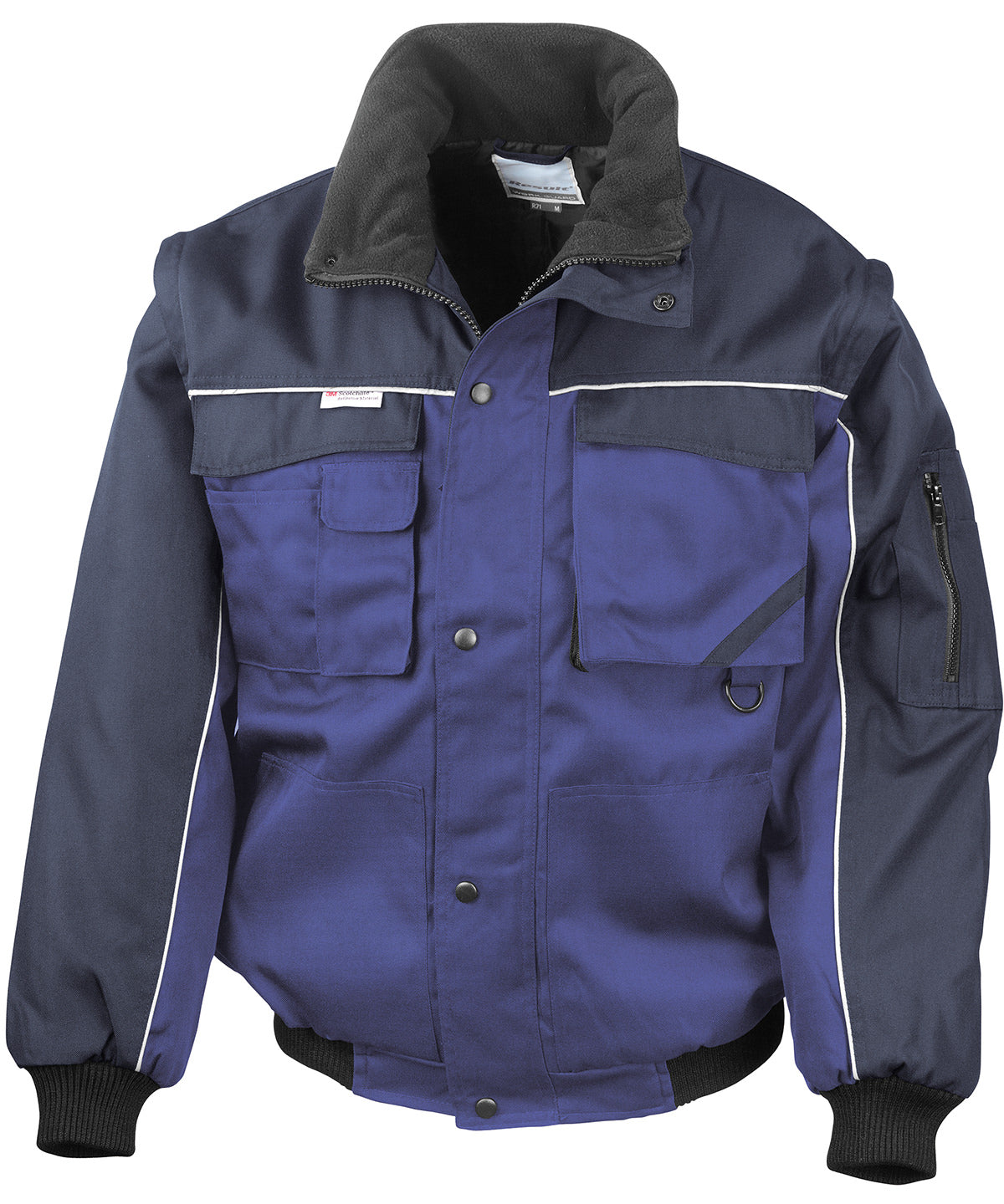 Result Workguard Work-Guard zip sleeve heavy-duty pilot jacket, image 5
