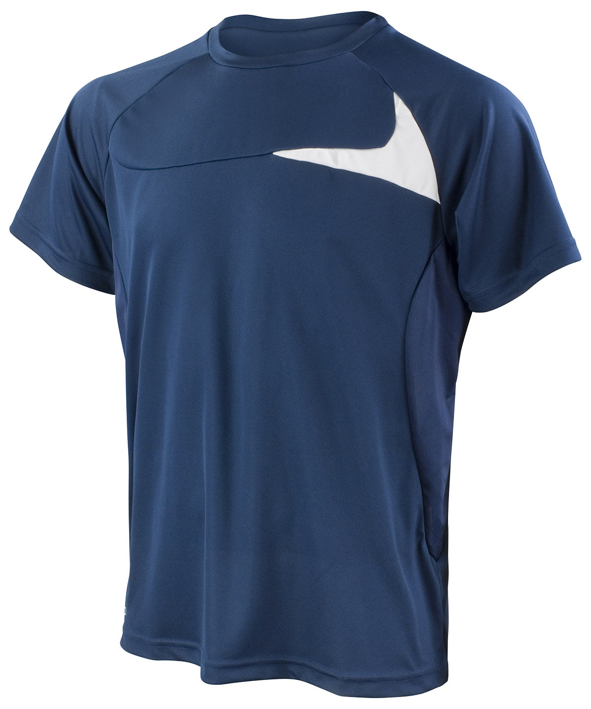 Spiro Dash training shirt in Navy/White, image 2