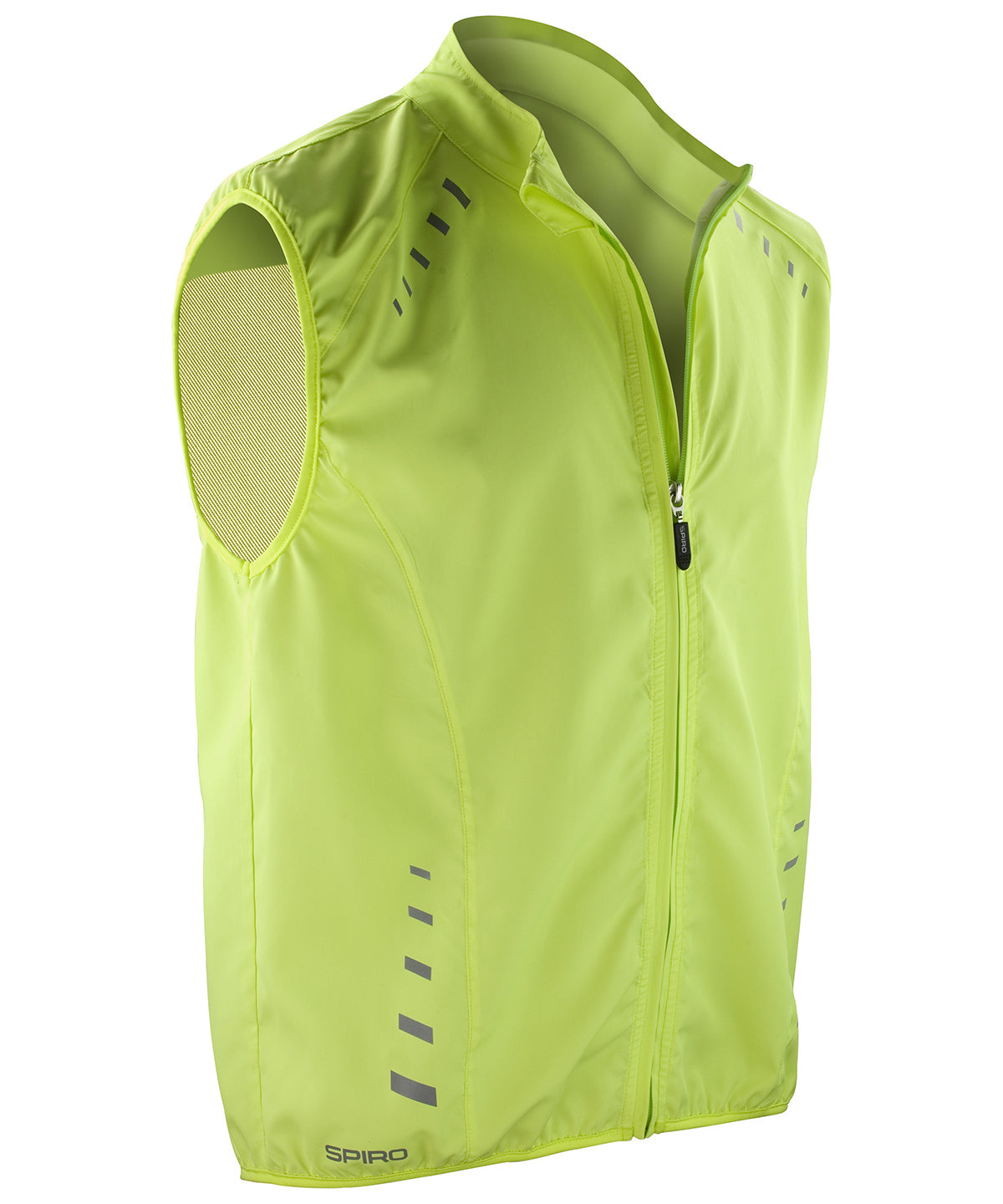 Spiro Bikewear crosslite gilet in Neon Lime, main product image