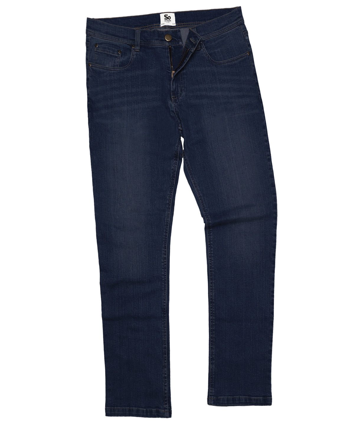 AWDis So Denim Leo straight jeans, image 3