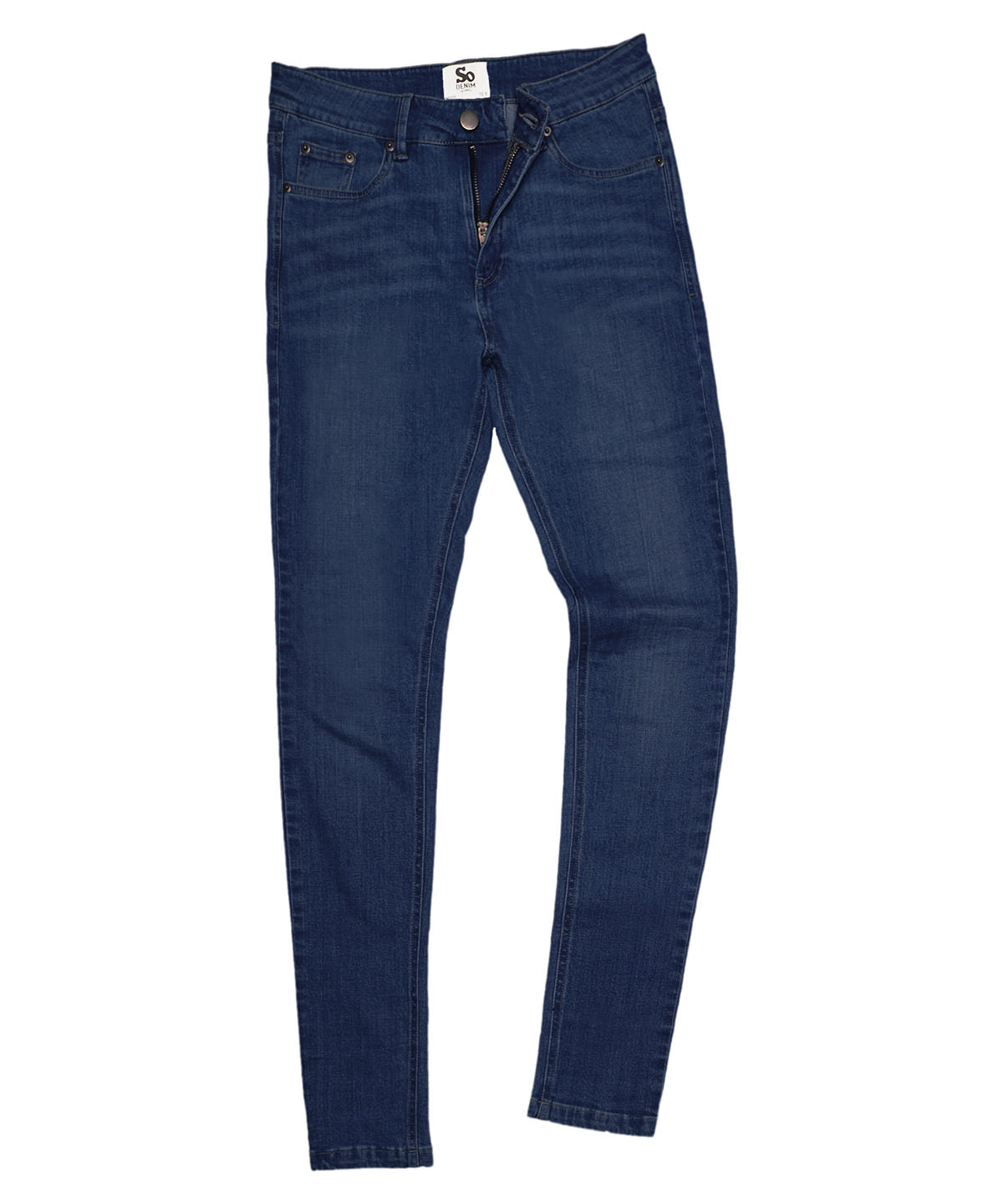AWDis So Denim Women's Lara skinny jeans, image 3