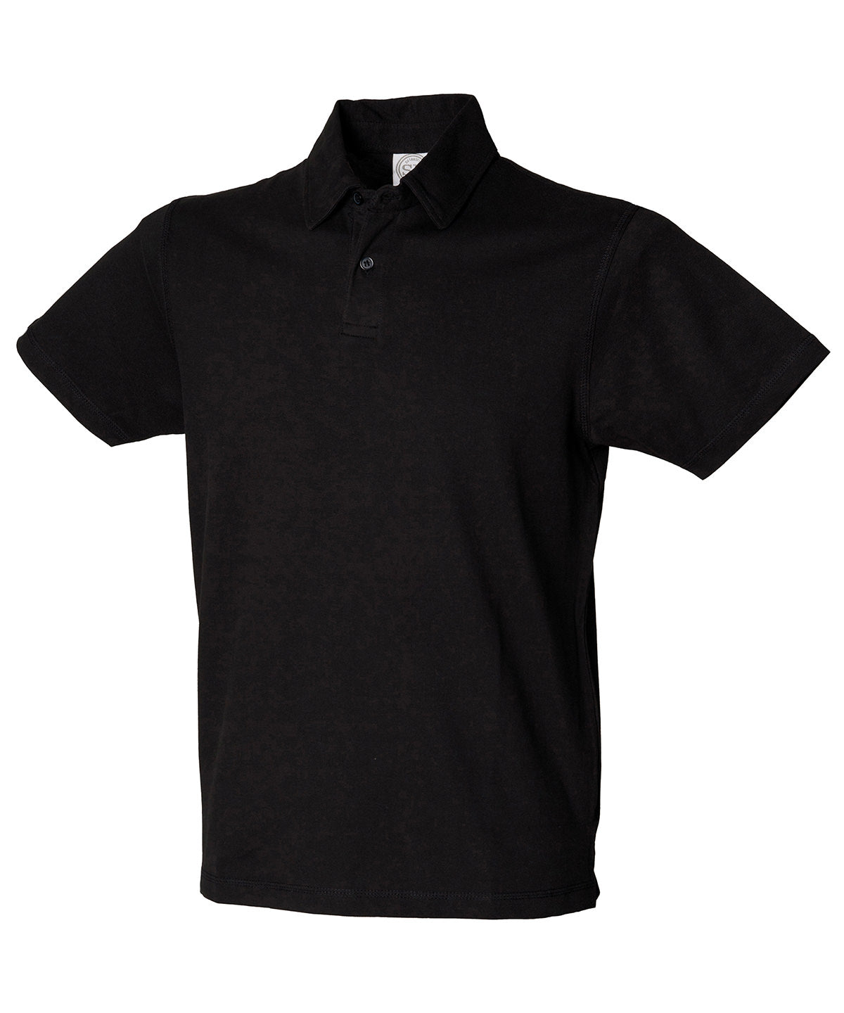 SF Short sleeve stretch polo in Black, image 2