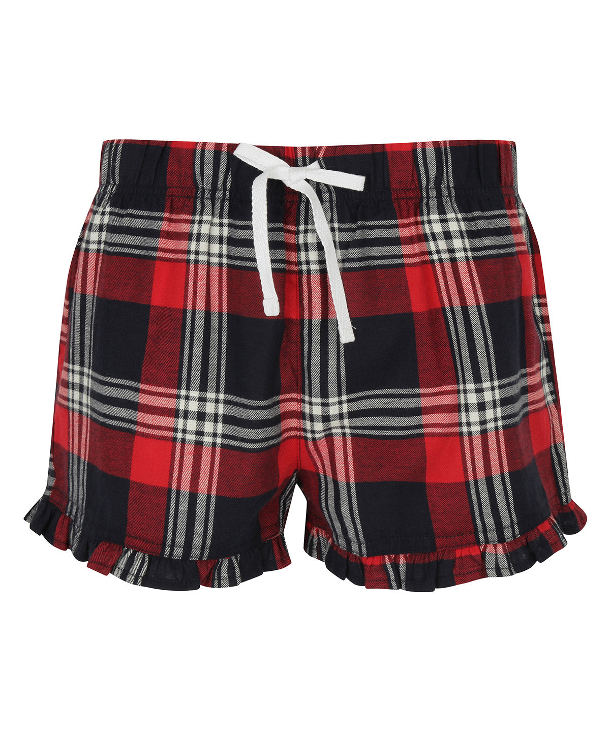 SF Women's tartan frill shorts, image 2