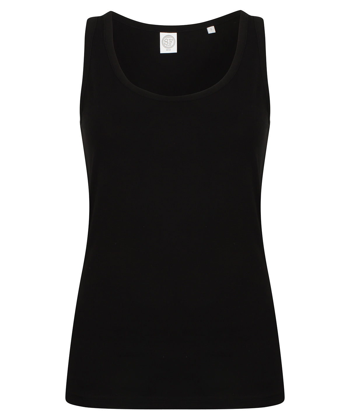 SF Women's feel good stretch vest in Black, image 2