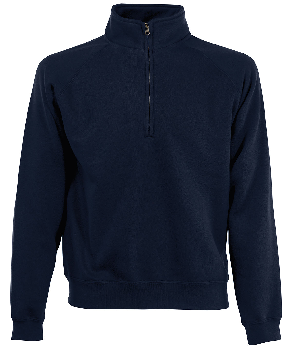 Fruit of the Loom Classic 80/20 zip neck sweatshirt, image 3
