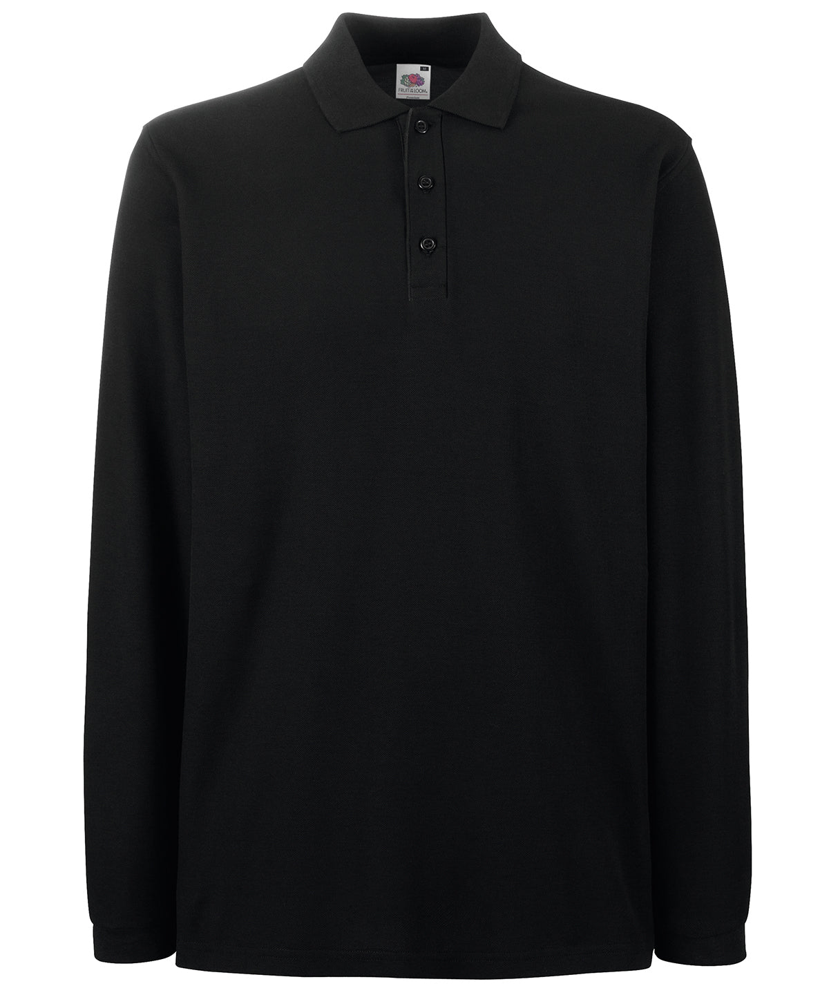 Fruit of the Loom Premium long sleeve polo, image 2