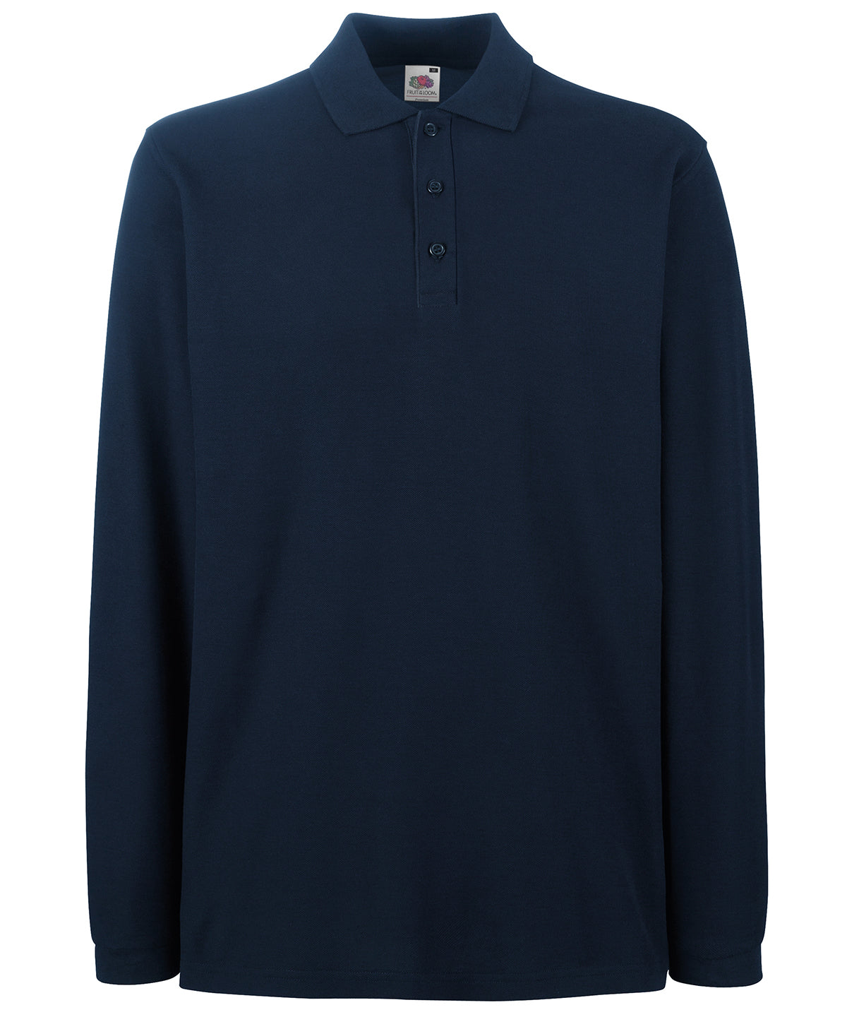 Fruit of the Loom Premium long sleeve polo, image 3