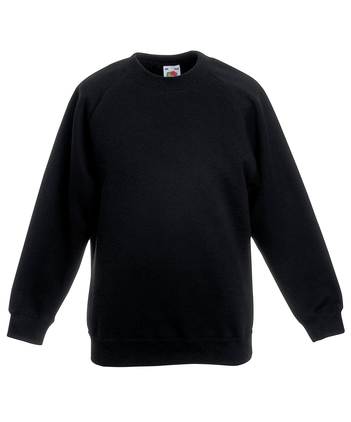 Fruit of the Loom Kids classic raglan sweatshirt, main product image