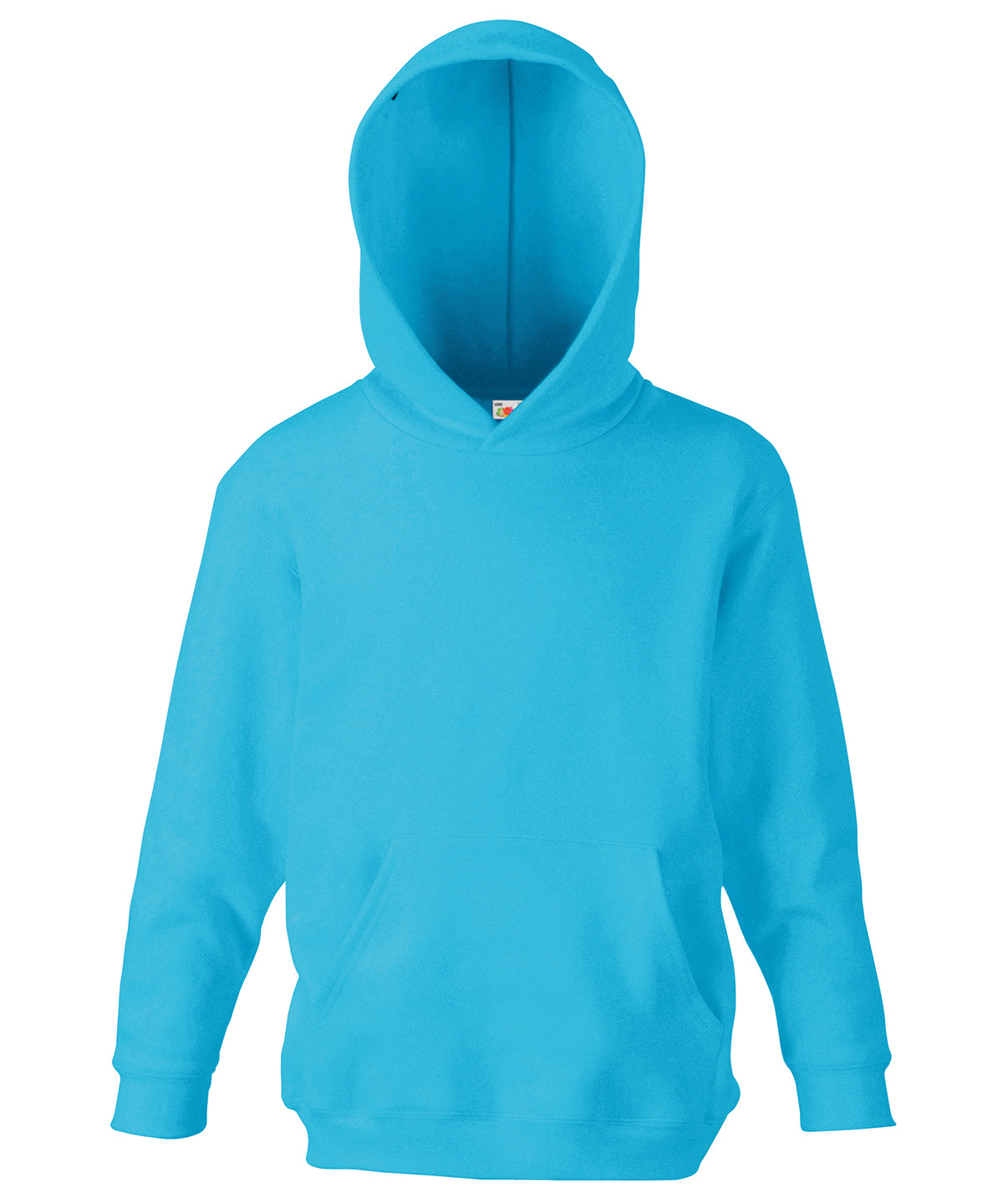 Fruit of the Loom Kids classic hooded sweatshirt, main product image