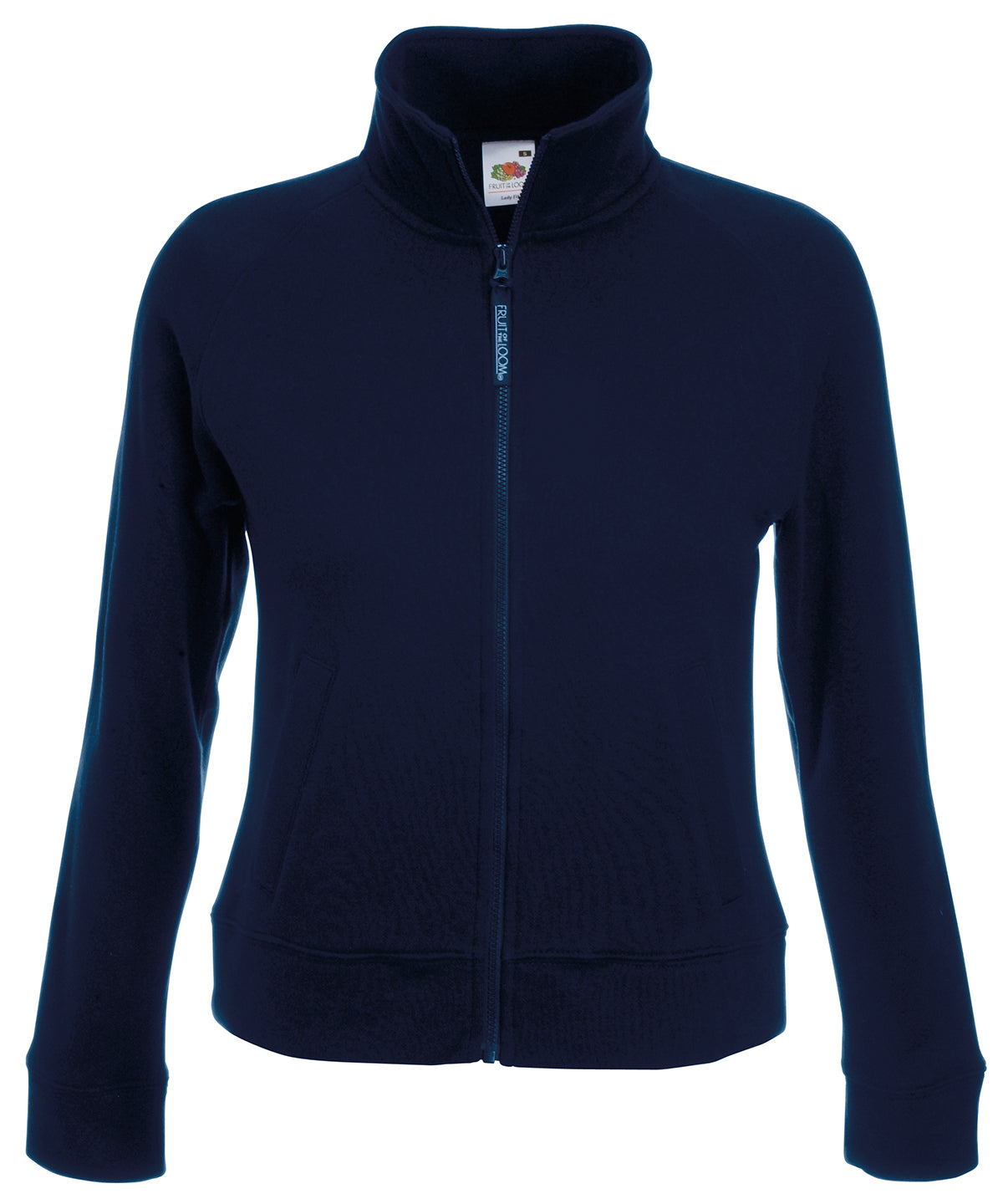 Fruit of the Loom Women's premium 70/30 sweatshirt jacket, image 2