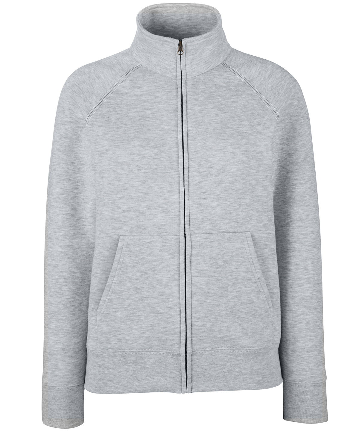 Fruit of the Loom Women's premium 70/30 sweatshirt jacket, image 3