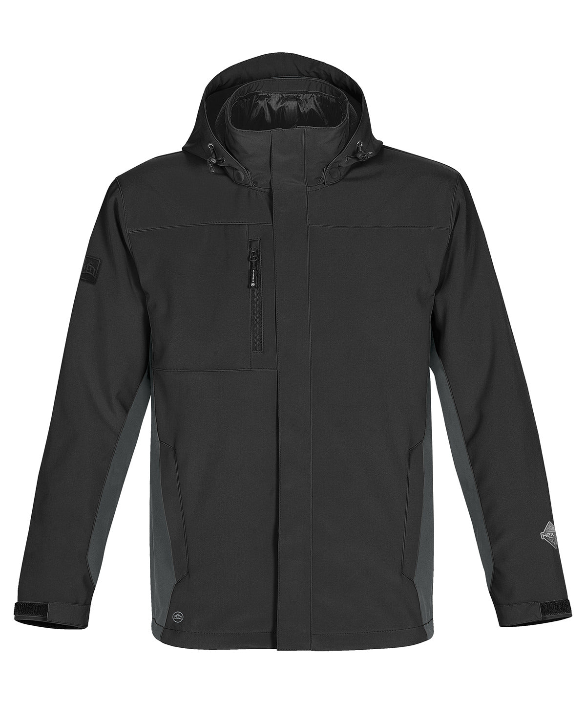 Stormtech Atmosphere 3-in-1 jacket in Black/Granite, image 2