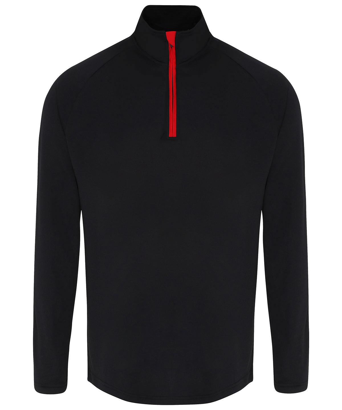TriDri Men's long sleeve performance ¼ zip top, image 4