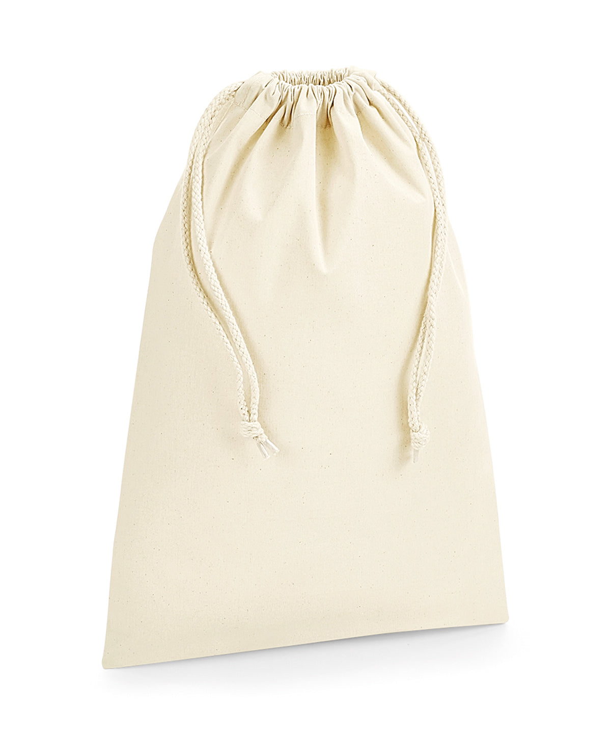 Westford Mill Organic premium cotton stuff bag in Natural, image 2