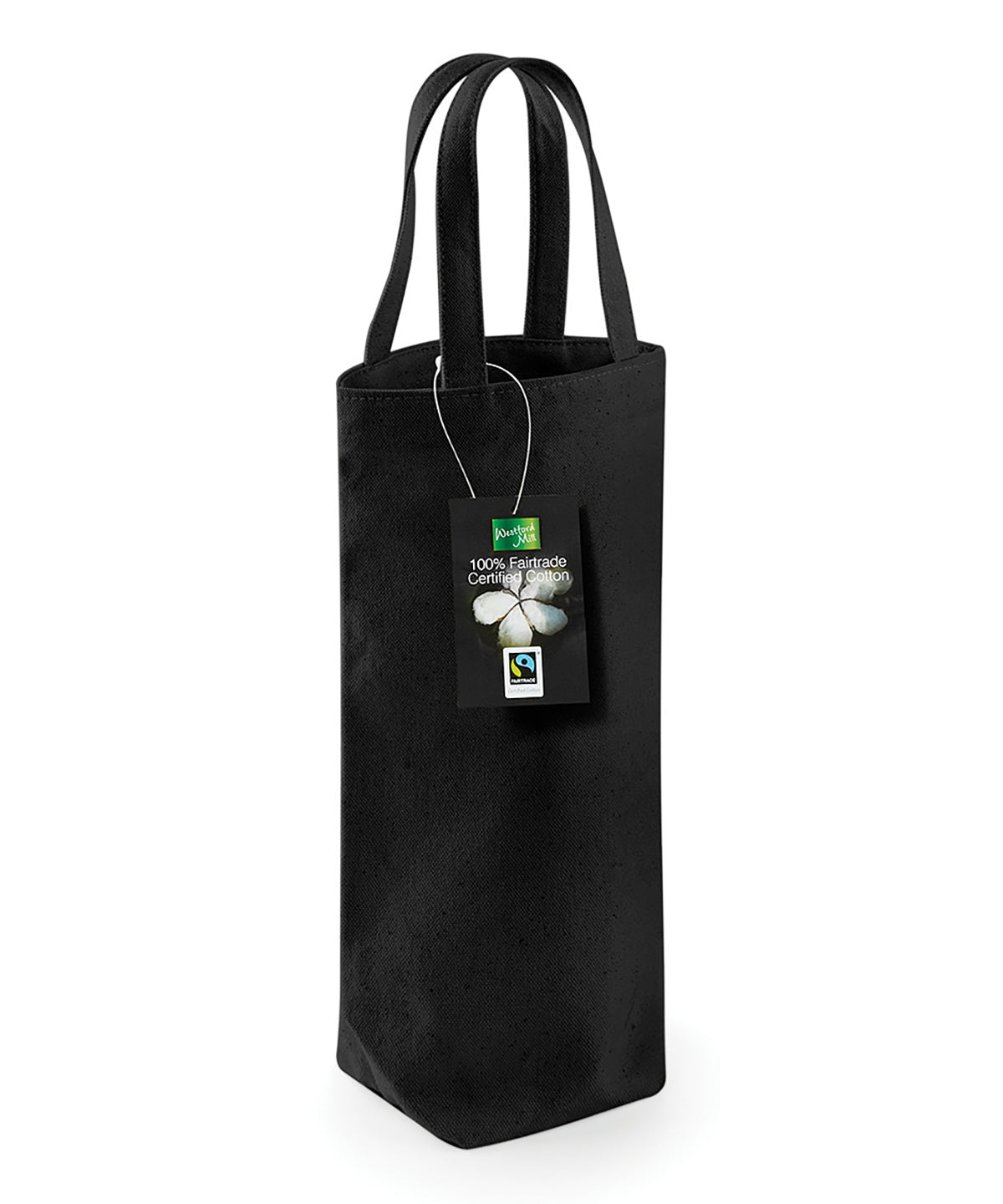 Westford Mill Fairtrade cotton bottle bag, image 2