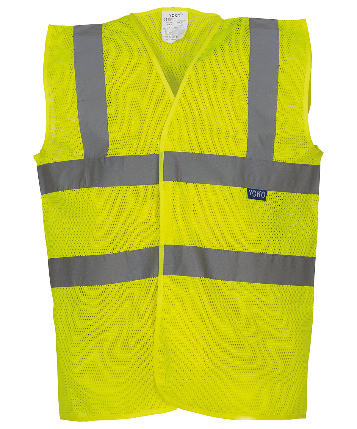 Yoko Top cool open mesh 2-band-and-braces waistcoat, image 5
