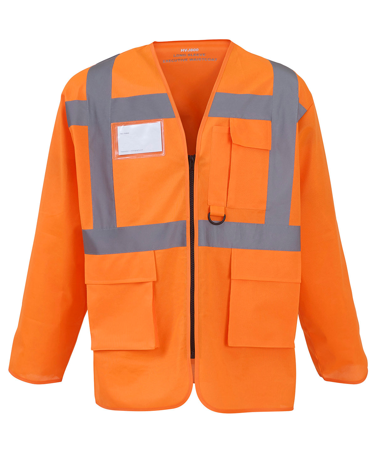 Yoko Hi-vis executive long sleeve waistcoat, image 2