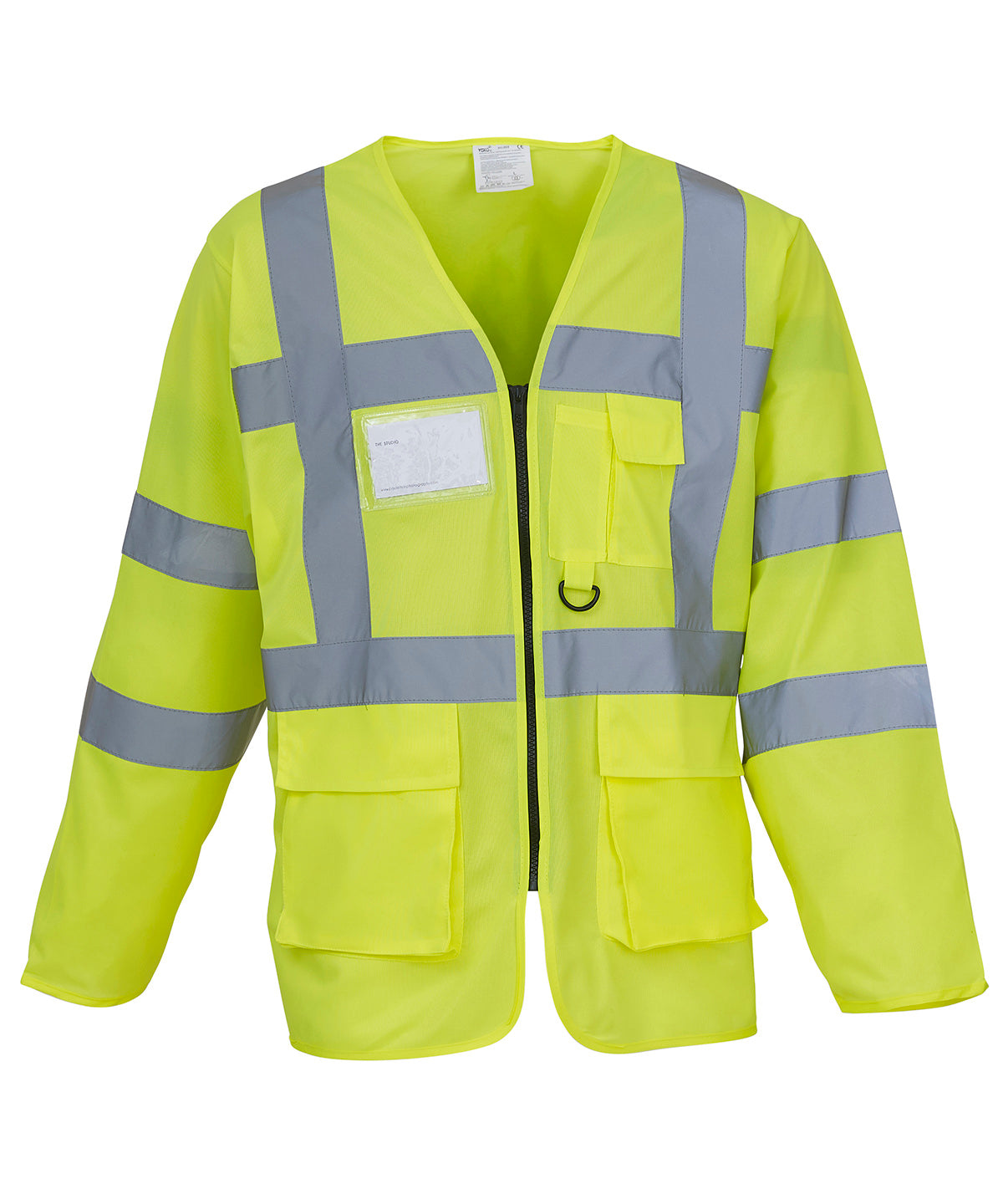 Yoko Hi-vis executive long sleeve waistcoat, image 3