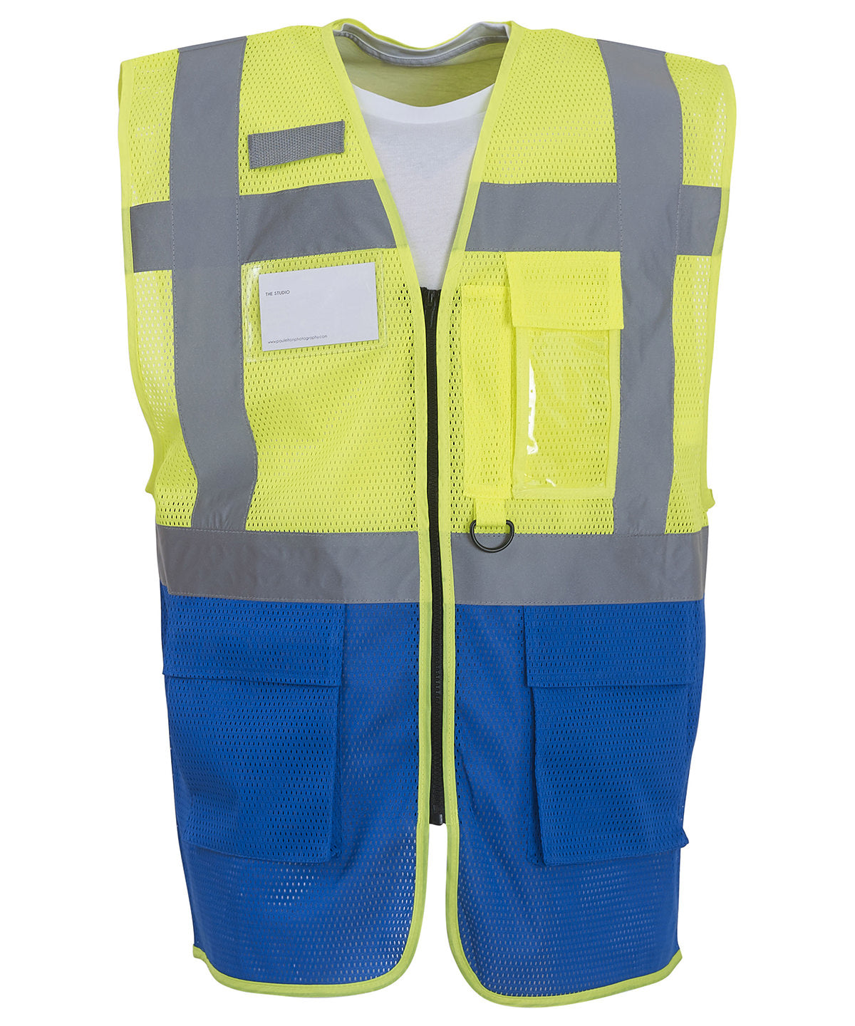 Yoko Hi-vis top cool open-mesh executive waistcoat, image 5