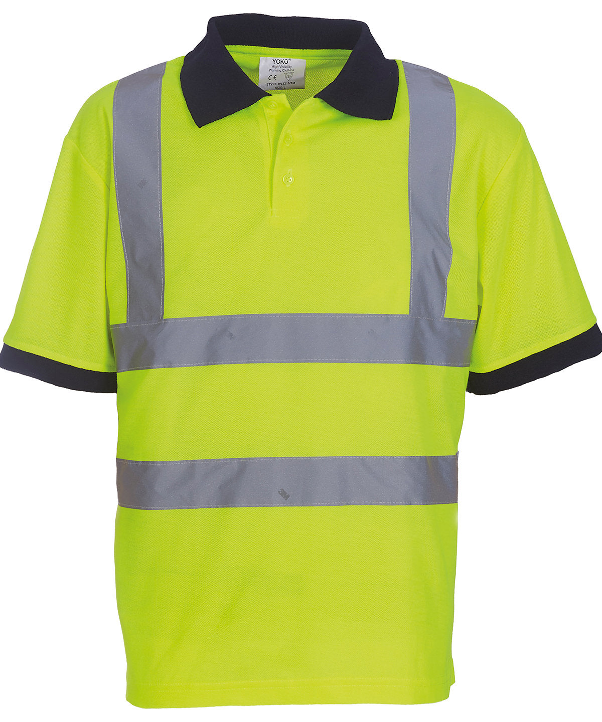 Yoko Hi-vis short sleeve polo, image 5