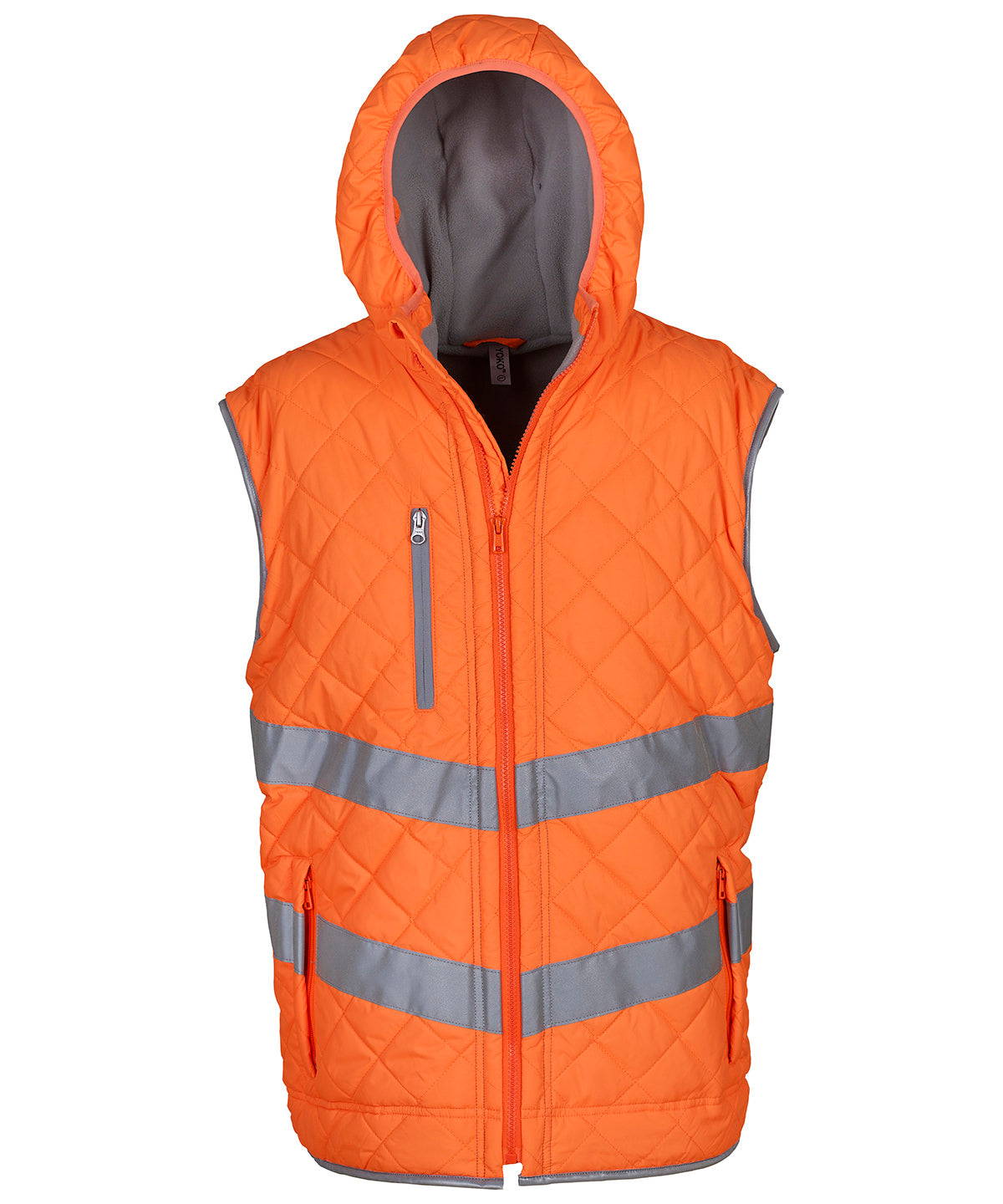 Yoko Hi-vis Kensington hooded gilet, image 3