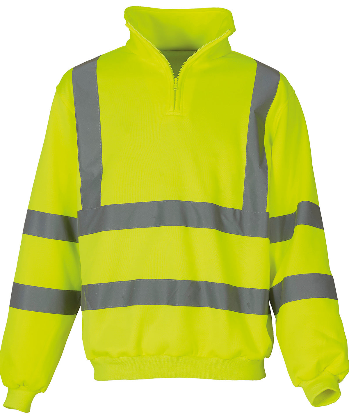 Yoko Hi-vis ¼ zip sweatshirt, image 3