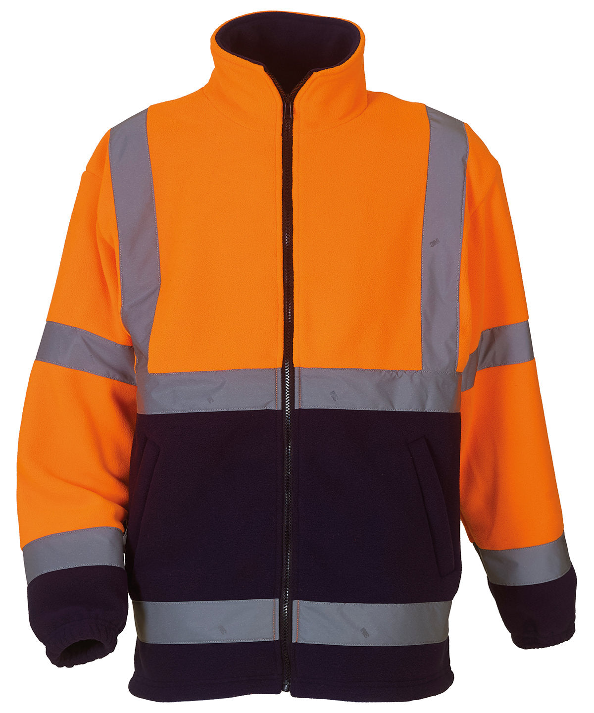 Yoko Hi-vis heavyweight fleece jacket, image 3