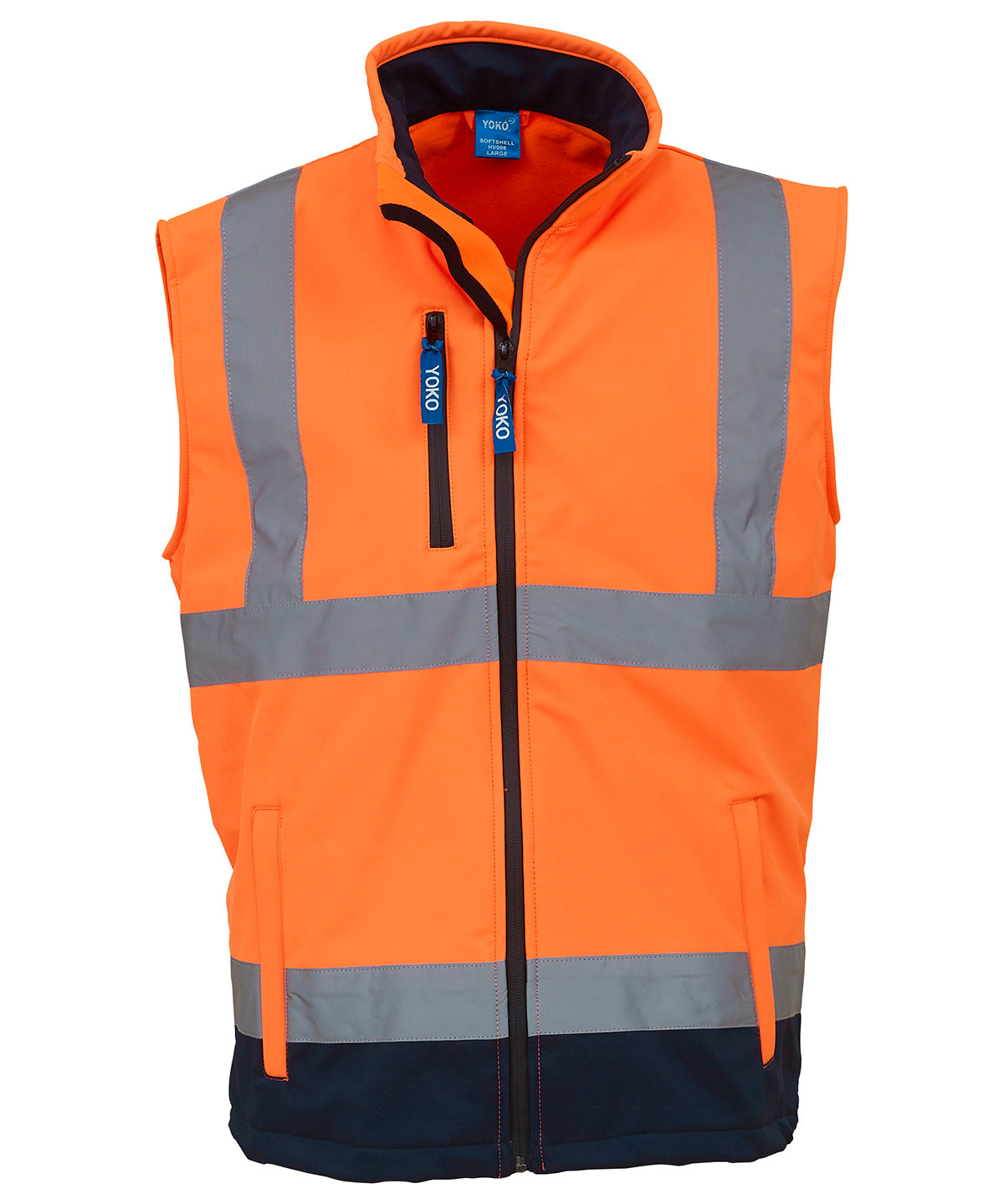 Yoko Hi-vis softshell gilet, image 3