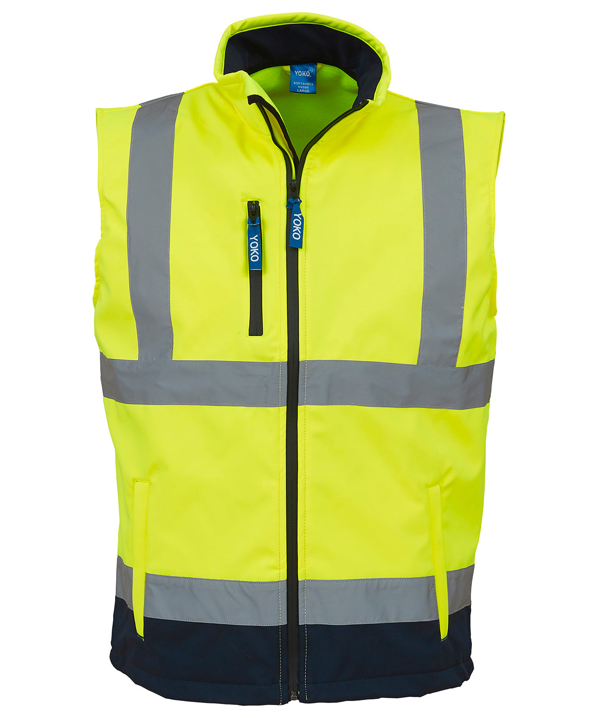 Yoko Hi-vis softshell gilet, image 5