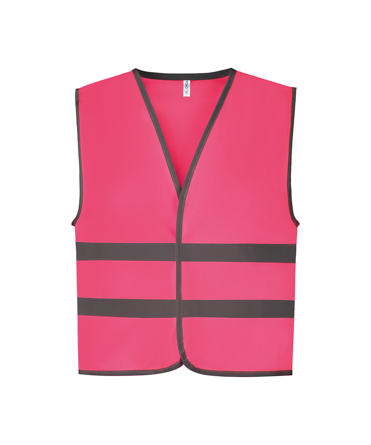 Yoko Hi-vis reflective border kids waistcoat, image 2